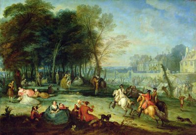 The Fair at Bezons by Francois Octavien
